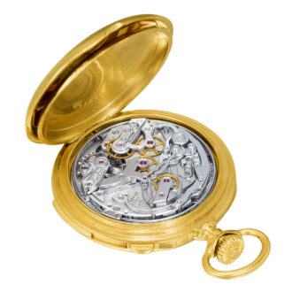 Swiss gold minute repeating lever dress watch Circa 1905 Swiss gold minute repeating lever dress watch Circa 1905