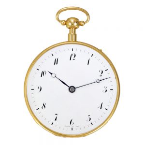 Swiss 18K gold quarter repeating pocket watch Circa 1820