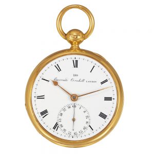 English chronometer with Arnoldtype spring detent escapement Circa 1798