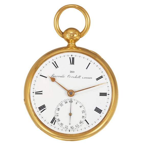 English chronometer with Arnoldtype spring detent escapement Circa 1798