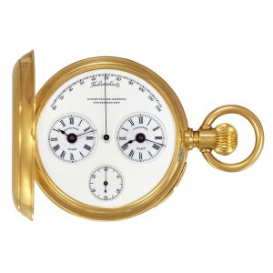 Swiss gold pocket watch made for the Indian market Circa 1900