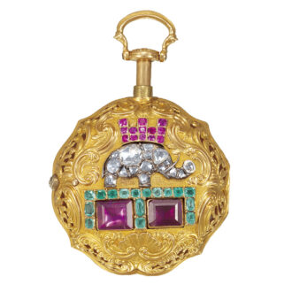 English 20k gold quarter repeating pocket watch Circa 1760