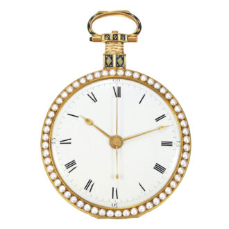 English gold duplex watch made for Chinese market Circa 1815
