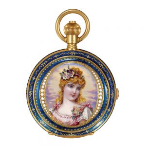 Swiss gold repeating watch made for Chinese market Circa 1900
