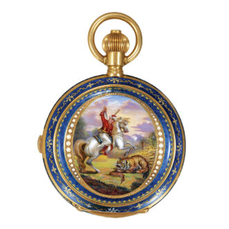 Swiss gold repeating watch made for Chinese market Circa 1900