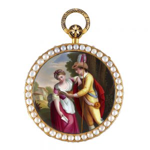 Swiss 18k gold repeater made for Chinese market Circa 1820