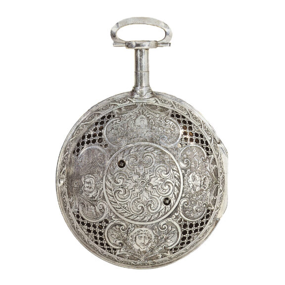 Large Russian silver quarter repeating coach watch Circa 1785 Large Russian silver quarter repeating coach watch Circa 1785