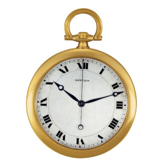 French 18K yellow gold keyless lever dress watch Circa 1922