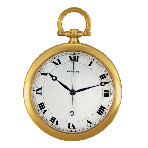 French 18K yellow gold keyless lever dress watch Circa 1922