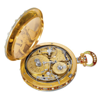 Swiss gold repeater made for the Chinese market Circa 1820