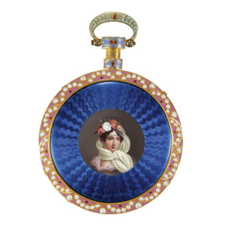 Swiss 18 Carat gold watch made for the Chinese market Circa 1820