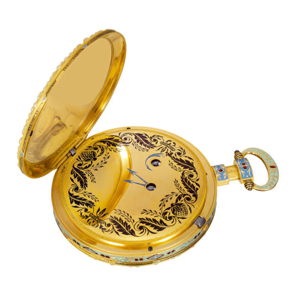 Swiss 18K gold watch made for the Chinese market Circa 1820 Swiss 18K gold watch made for the Chinese market Circa 1820