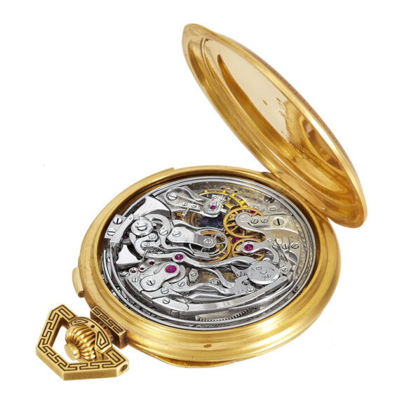 Swiss astronomical dress watch with nine complications Circa 1912 Swiss astronomical dress watch with nine complications Circa 1912