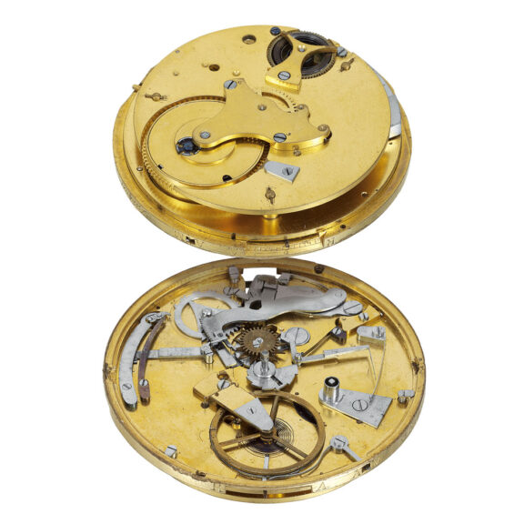 Important French 18k gold minute repeater à toc Circa 1792 Important French 18k gold minute repeater à toc Circa 1792
