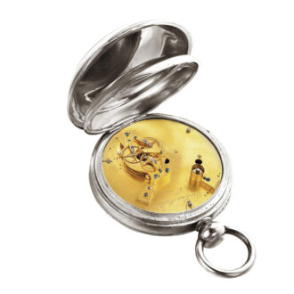 Swiss silver marine chronometer pocket watch Circa 1792