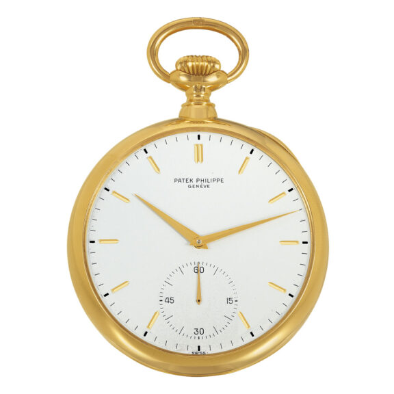 Exceptional Swiss gold one-minute tourbillon watch Circa 1930