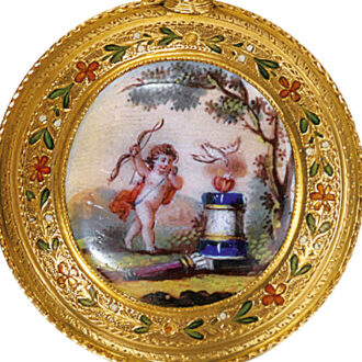 Fine French 20k gold lady's pendant watch Circa 1780 Fine French 20k gold lady's pendant watch Circa 1780