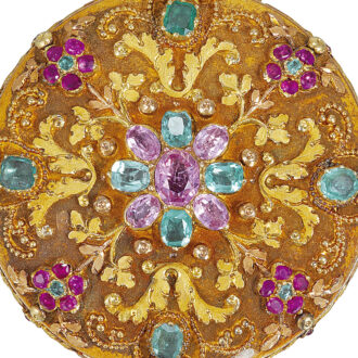 French 18k varicoloured gold quarter repeating watch Circa 1830
