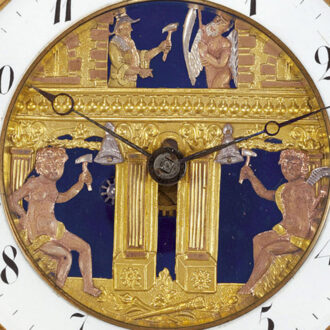 Swiss 18K gold repeater with striking automaton Jacks Circa 1810