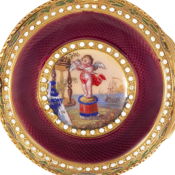 French 20k gold quarter repeating à toc pocket watch Circa 1765 French 20k gold quarter repeating à toc pocket watch Circa 1765