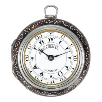 English silver coach watch made for the Islamic market Circa 1752