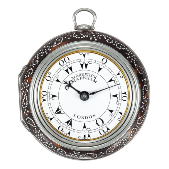 English silver coach watch made for the Islamic market Circa 1752