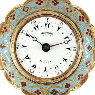 English gold triple-cased watch made for the Islamic market Circa 1810
