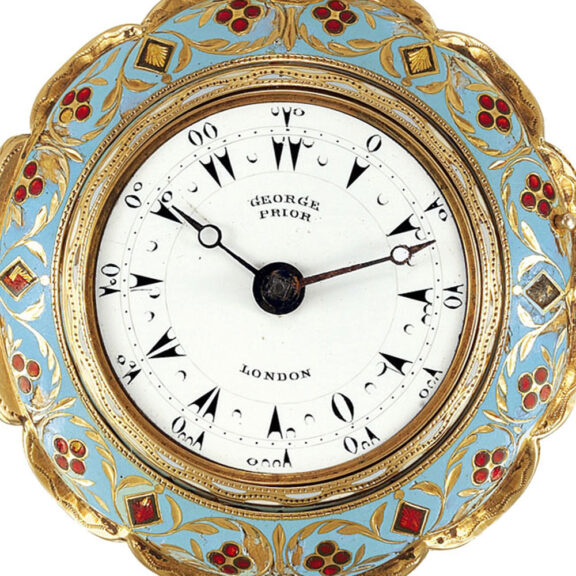 English gold triple-cased watch made for the Islamic market Circa 1810 English gold triple-cased watch made for the Islamic market Circa 1810