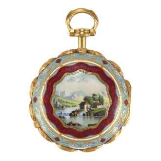 English gold triple-cased watch made for the Islamic market Circa 1810