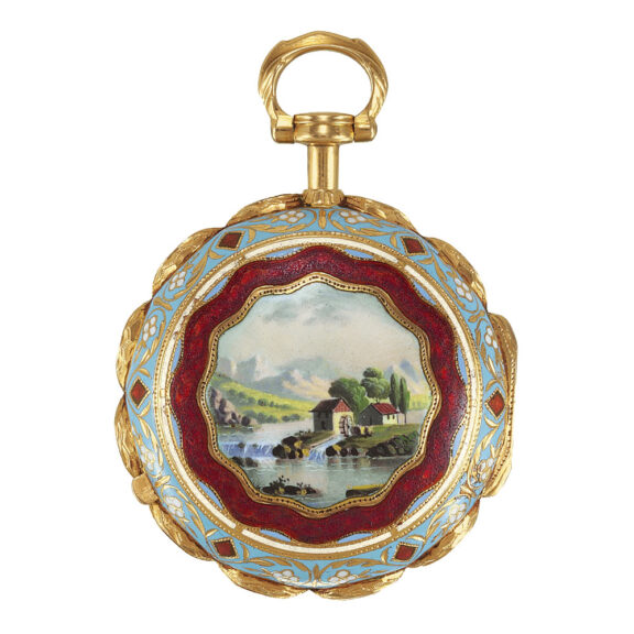 English gold triple-cased watch made for the Islamic market Circa 1810