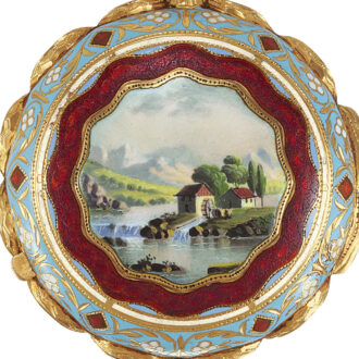 English gold triple-cased watch made for the Islamic market Circa 1810