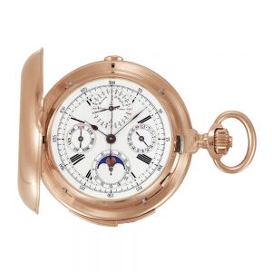 Swiss 18k pink gold astronomic repeating watch Circa 1890