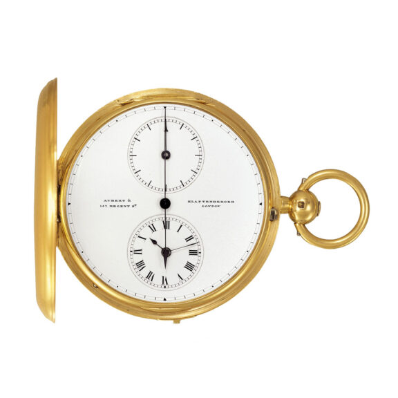 English gold independent dead centre seconds watch Circa 1854 English gold independent dead centre seconds watch Circa 1854