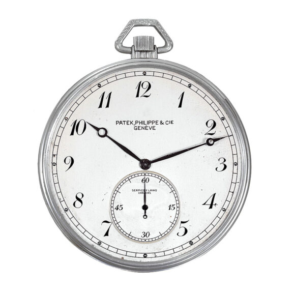 Swiss large stainless steel keyless dress watch Circa 1948