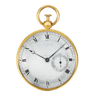 Swiss gold quarter repeater with cylinder escapement Circa 1810