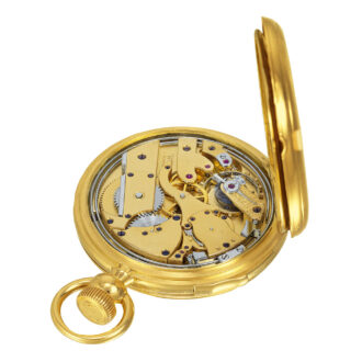 Swiss 18k gold quarter repeating pocket watch Circa 1850