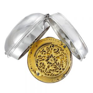 Swiss silver-gilt open faced Louis XIV oignon watch Circa 1700