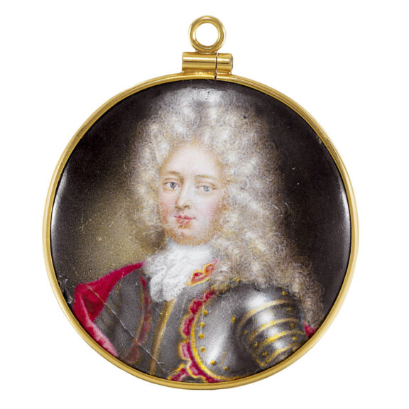 Swiss 18 Carat gold open faced verge pocket watch Circa 1705