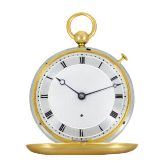 French platinum and 18k gold quarter repeating watch Circa 1822