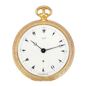 French 18k gold repeater for the Turkisch market Circa 1815