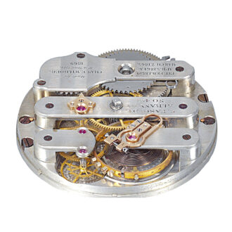 American 18k gold with double wheel escapement Circa 1869