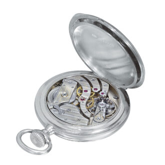 Swiss silver deck watch with 36-hour power reserve Circa 1912
