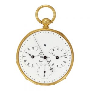 Swiss 18K yellow gold made for the American market Circa 1860