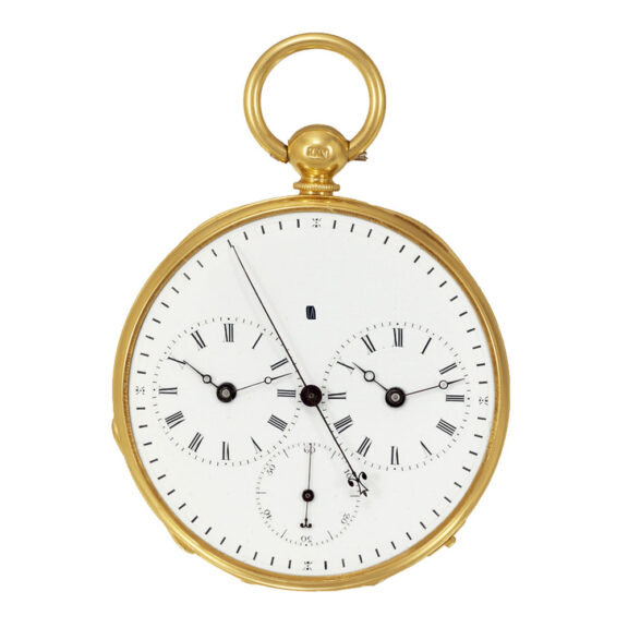 Swiss 18K yellow gold made for the American market Circa 1860