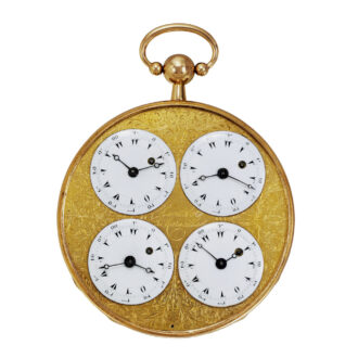 French 18k gold verge made for the Islamic market Circa 1800