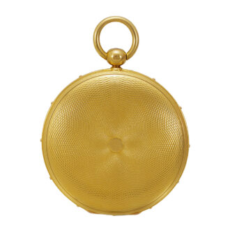 French 18k gold Montre Médaillon à Tact watch Circa 1837 French 18k gold Montre Médaillon à Tact watch Circa 1837