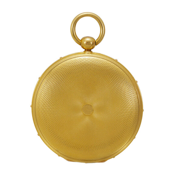 French 18k gold Montre Médaillon à Tact watch Circa 1837 French 18k gold Montre Médaillon à Tact watch Circa 1837