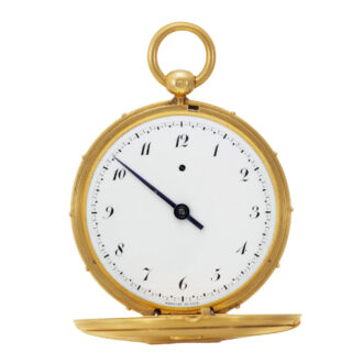 French 18k gold Montre Médaillon à Tact watch Circa 1837 French 18k gold Montre Médaillon à Tact watch Circa 1837