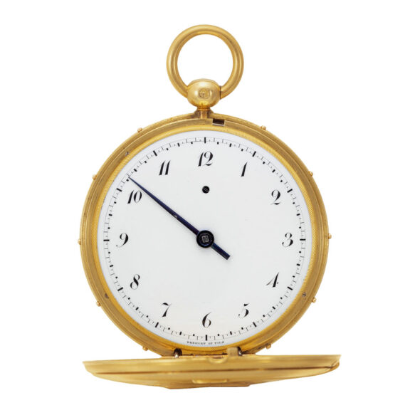 French 18k gold Montre Médaillon à Tact watch Circa 1837 French 18k gold Montre Médaillon à Tact watch Circa 1837