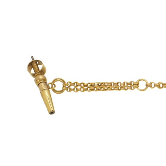 French 20k gold pendant watch with ruby cylinder escapement Circa 1820 French 20k gold pendant watch with ruby cylinder escapement Circa 1820